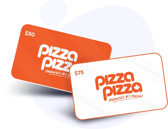 $50 PIZZA PIZZA Gift Card